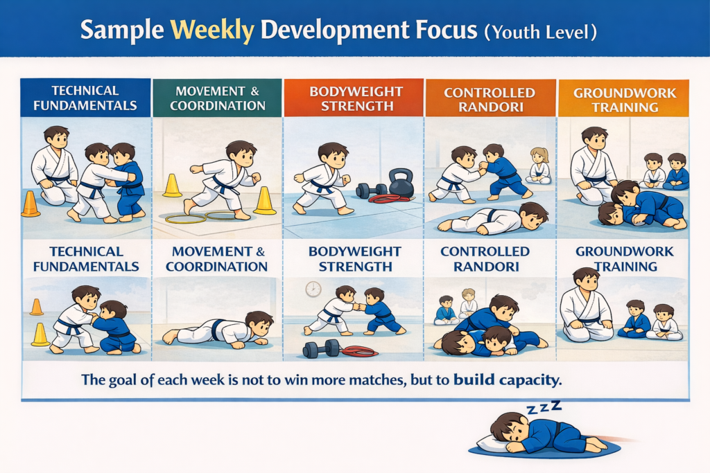 Sample Weekly Development Focus (Youth Level)