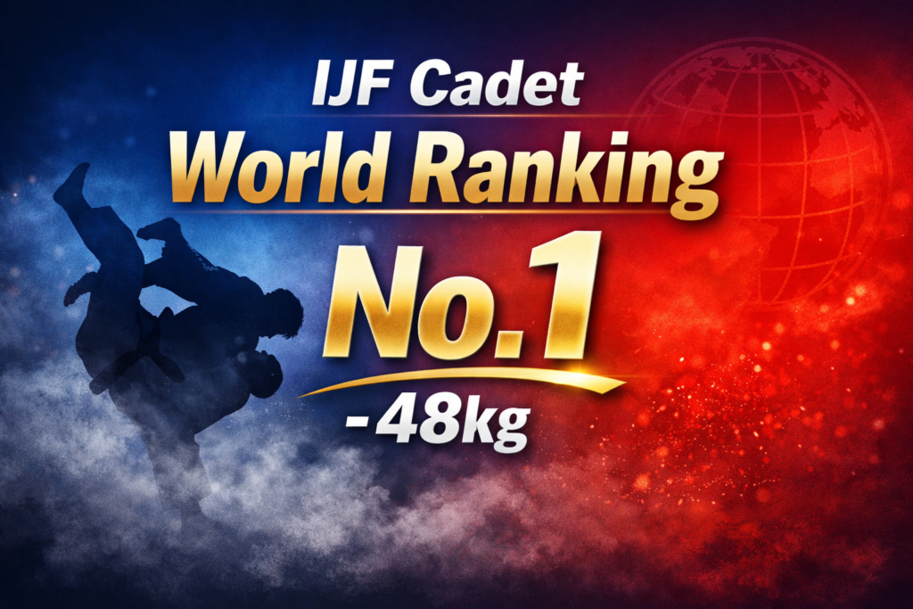 IJF Cadet World Ranking No.1 -48kg Rika Hirose youth judo world ranking